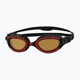 Очила за плуване Zoggs Predator Flex Polarized Ultra red/black/polarized cooper