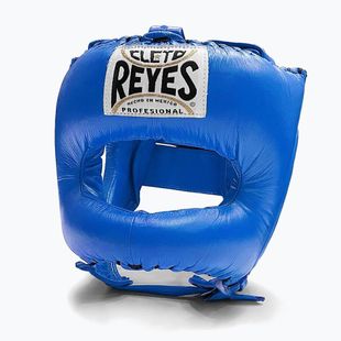Боксьорска каска Cleto Reyes With Pointed Face Nylon Bar blue