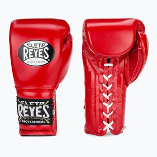 Боксови ръкавици Cleto Reyes Lace Up Sparring red