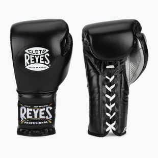Боксьорски ръкавици Cleto Reyes Traning Thumb black/silver