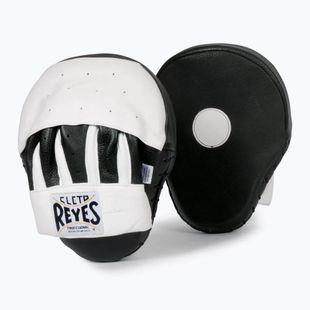 Тренировъчни лапи треньорски Cleto Reyes Curved Boxing Pads white/black