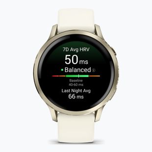 Часовник Garmin Venu 4 41 mm lunar gold/bone