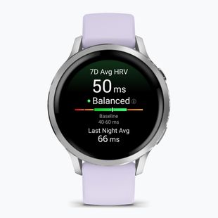 Часовник Garmin Venu 4 41 mm silver/perwinkle