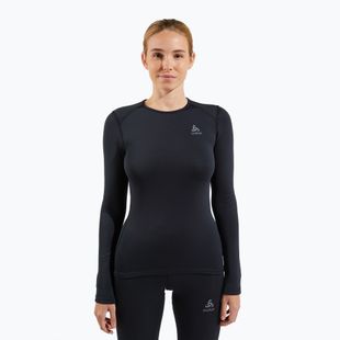 Дамска термоактивна блуза ODLO Fundamentals Active Warm Bl Top Crew Neck black