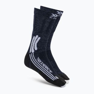 Дамски чорапи X-Socks Trek X Merino midnight blue/arctic white