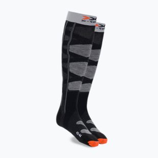X-Socks Ski Control 4.0 черно-сиви ски чорапи XSSSKCW19U