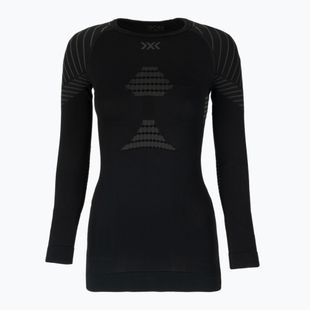 Дамска термоактивна блуза X-Bionic Invent 4.0 LS black/charcoal