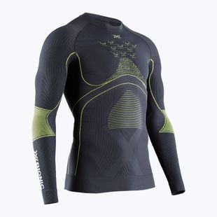 Мъжка термоактивна блуза X-Bionic Energy Accumulator 4.0 charcoal/yellow
