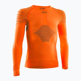 Детска термоактивна блуза X-Bionic Invent 4.0 sunset orange/anthracite
