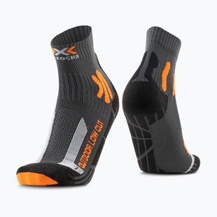 Чорапи X-Socks Trek Outdoor Low Cut anthracite/orange