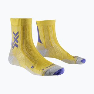 Чорапи X-Socks Trekking Perfom Ankle flax gold/amethyst