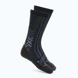 Мъжки чорапи X-Socks Trekking Perform Merino Crew black/charcoal