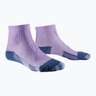 Дамски чорапи X-Socks Trailrun Discover Ankle orchid/sunset blue