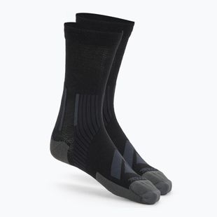 Чорапи за колоездене X-Socks Bike Expert Merino Crew black/charcoal