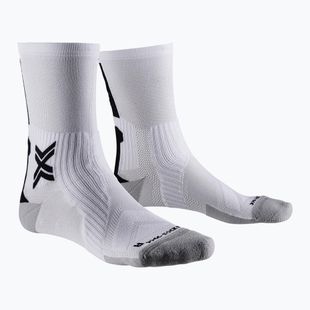 Чорапи за колоездене X-Socks Bike Perform Crew artcic white/opal black