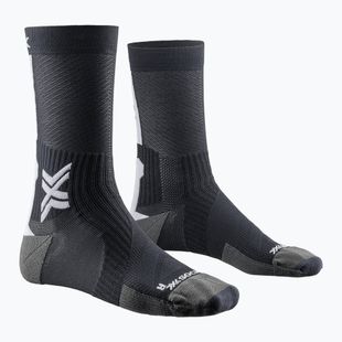 Чорапи за колоездене X-Socks Bike Perform Crew opal black/arctic white