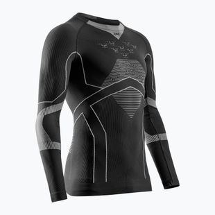 Мъжка термоактивна блуза X-Bionic Energy Accumulator Light Shirt black/light grey