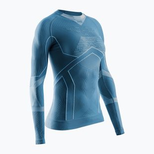 Дамска термо блуза с дълъг ръкавв X-Bionic Energy Accumulator Light Shirt mineral blue / arctic white