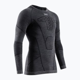 Мъжка термоактивна блуза X-Bionic Symbio Merino Shirt rhino grey