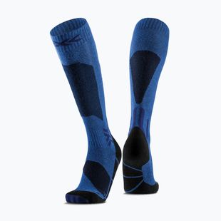 Скиорски чорапи X-Socks Ski Discover Otc blue blossom/marine