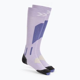 Скиорски чорапи X-Socks Ski Discover Merino Otc muted lavender/light sand