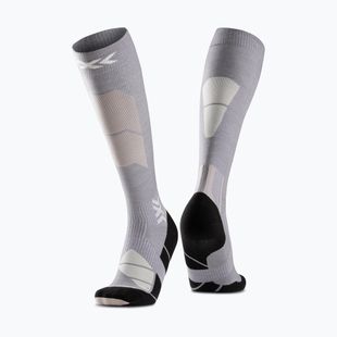 Скиорски чорапи X-Socks Ski Perform Merino Otc seal grey/light sand
