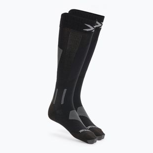Скиорски чорапи X-Socks Ski Discover Merino Otc x black/grey