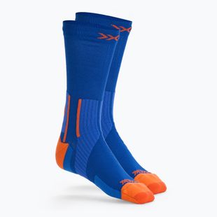 Чорапи X-Socks Run Perform Warm Crew twyce blue/orange