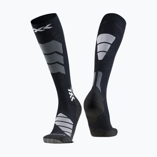 Скиорски чорапи X-Socks Ski Expert Silk Merino Otc x black/light grey