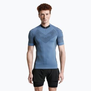 Мъжка тениска за бягане X-Bionic Twyce Race slate blue/x black