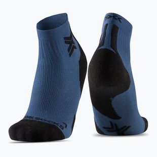 Мъжки чорапи X-Socks Run Discover Ankle marine/x black