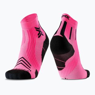 Мъжки чорапи X-Socks Run Expert Ankle fluo pink/x black