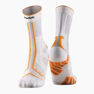 Чорапи X-Socks Trailrun Terraskin Expert Crew x white/blazing orange