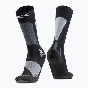 Детски скиорски чорапи X-Socks Ski Discover Otc x black/light grey