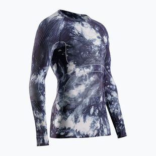 Термоактивен суитшърт X-Bionic Energy Accumulator Wild LS tiedye x black/x white