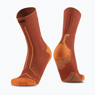 Чорапи X-Socks Trailrun Terraskin Expert Crew burnt red/orange