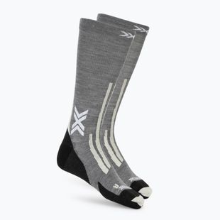 Чорапи X-Socks Hike Discover Merino Crew seal grey/light sand