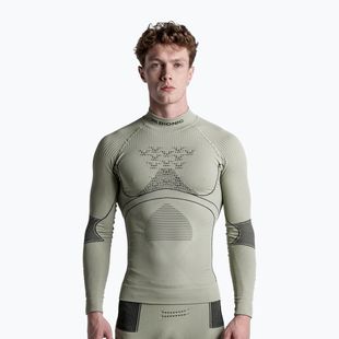 Мъжки термоактивен суитшърт X-Bionic Accumulator 4.0  tea grey/black
