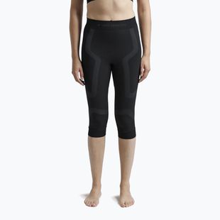 Дамски термоактивни панталони X-Bionic X-Ential 3/4 x black