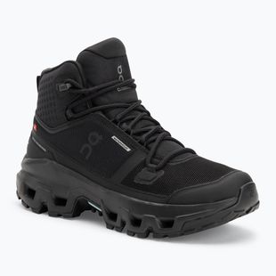Дамски обувки On Cloudrock Mid Waterproof black/black
