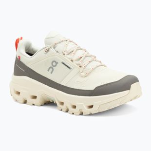 Мъжки туристически обувки On Cloudrock Low Waterproof ivory/ivory