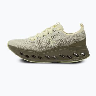 Дамски обувки за бягане On Cloudsurfer Max seedling/olive