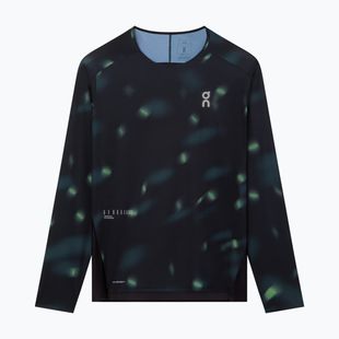 Мъжка тениска за бягане On Performance Long-T Lumos black
