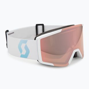 Скиорски очила SCOTT Shield white/soft pink/enhancer rose chrome