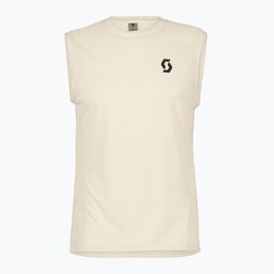Мъжка тениска за бягане SCOTT Endurance Lt Tank cotton white