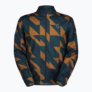 Мъжко яке за бягане SCOTT Endurance Tech Windbreaker dark blue/bread brown