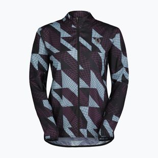 Дамско яке за вятър SCOTT Endurance Tech Windbreaker black/morning blue