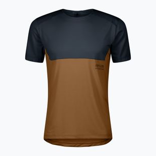 Мъжка тениска за бягане SCOTT Endurance Tech dark blue/bread brown