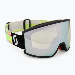 Скиорски очила SCOTT Ambit Compact black/neon yellow/amp white chrome