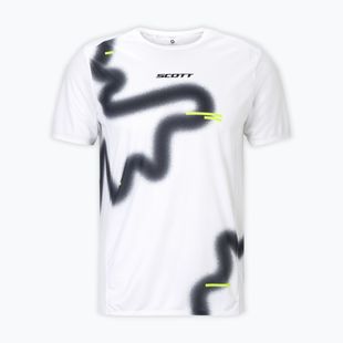 Мъжка тениска за бягане SCOTT RC Run white/black